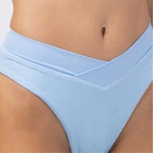 L*Space Court Sky Blue Bitsy Bikini Bottom